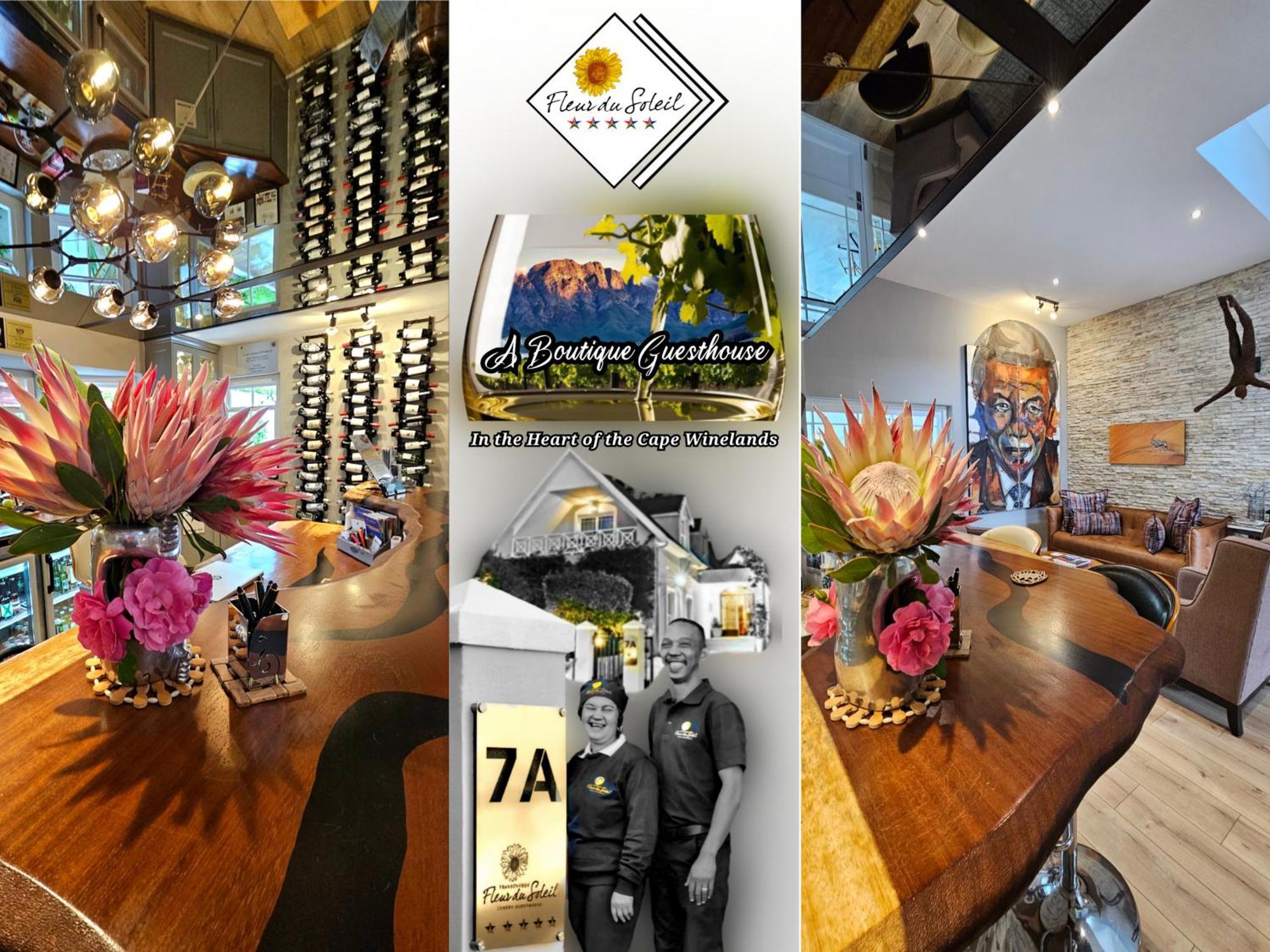 Fleur Du Soleil Luxury Guesthouse Franschhoek Bagian luar foto